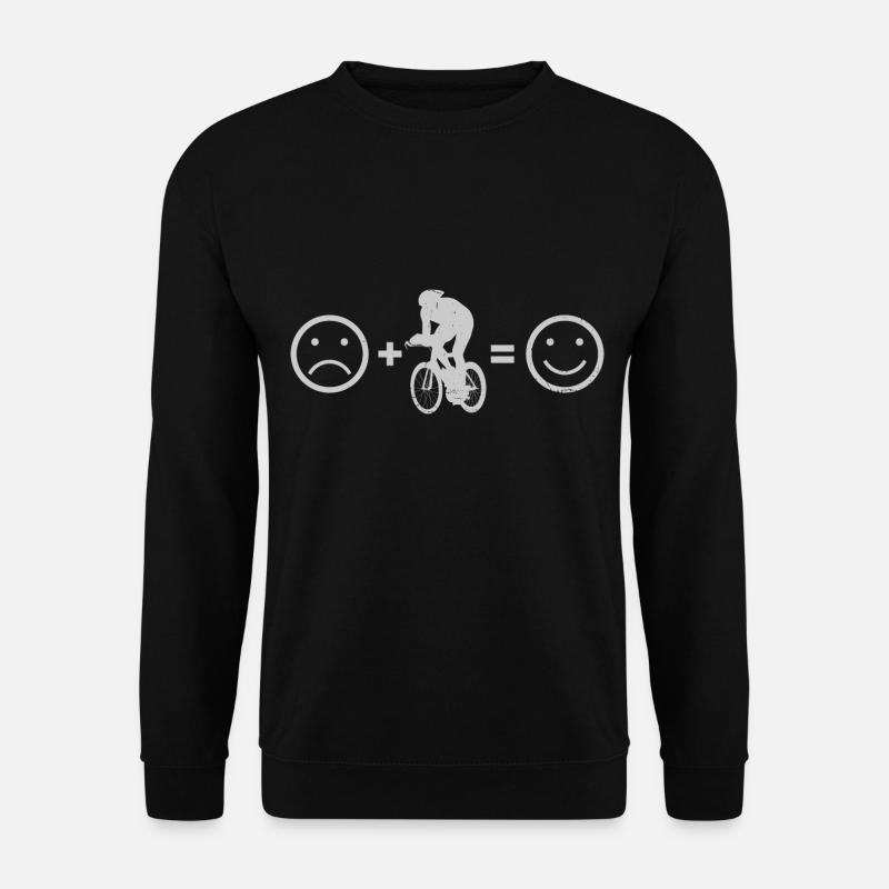 Vélo de route Hommes Vélo de route Vélo de route Vélo de route - Sweat-shirt Unisexe - noir