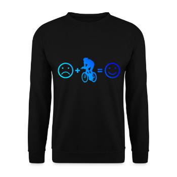 Vélo de route Cyclisme de route Vélo de route Vélo de route - Sweat-shirt Unisexe - noir - Devant - Alina (178cm) & Michal (187cm)