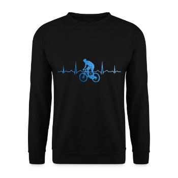 VTT VTT VTT VTT Femmes Cyclisme - Sweat-shirt Unisexe - noir - Devant - Alina (178cm) & Michal (187cm)