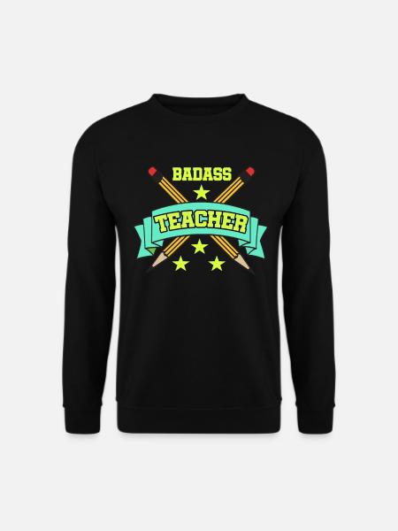 Lehrer Lehrerin Schule Unterricht Lehramt Schüler. - Unisex Pullover - Schwarz