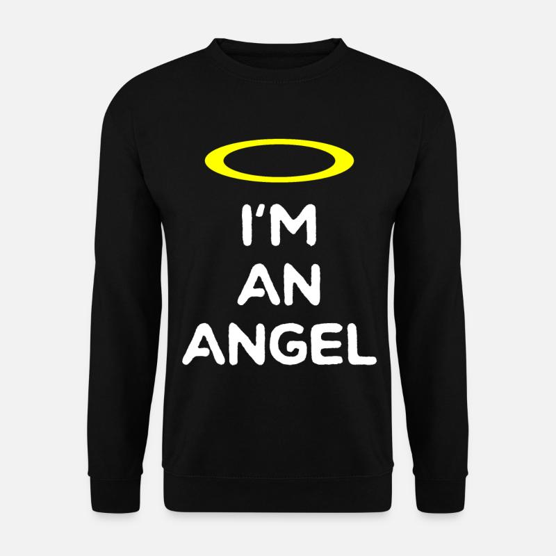 ENGEL - Unisex Pullover - Schwarz