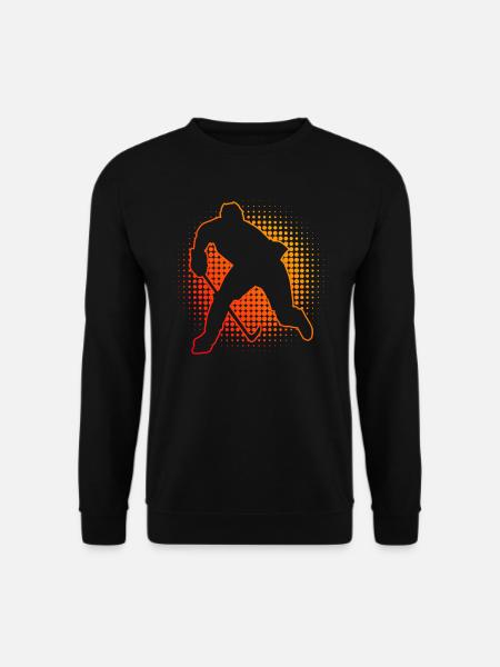 Ice Hockey Ice Hockey player Eishockeyspieler - Unisex Pullover - Schwarz