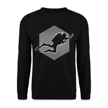 Free Dive Scuba Diving Scuba Diver Diver - Unisex Sweatshirt - black - Front - Alina (178cm) & Michal (187cm)