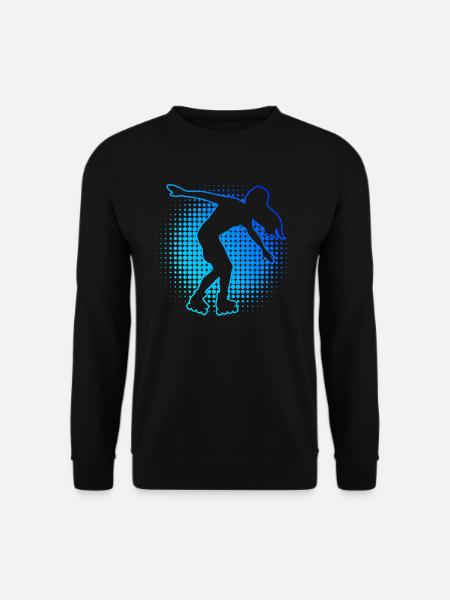 Rollerskate Femmes Roller Skating Roller Patins à roulettes - Sweat-shirt Unisexe - noir