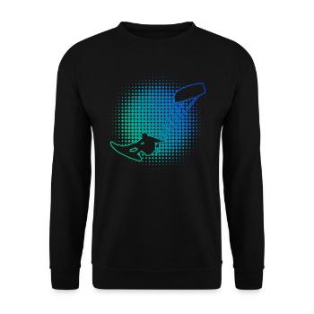 Kitesurf Kitesurf Kite Hommes Kitesurf - Sweat-shirt Unisexe - noir - Devant - Alina (178cm) & Michal (187cm)