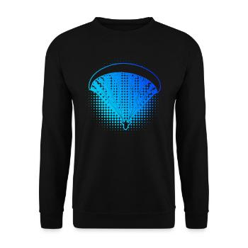 Paragliding Men Paragliding Paragliding Paragliders - Unisex Sweatshirt - black - Front - Alina (178cm) & Michal (187cm)