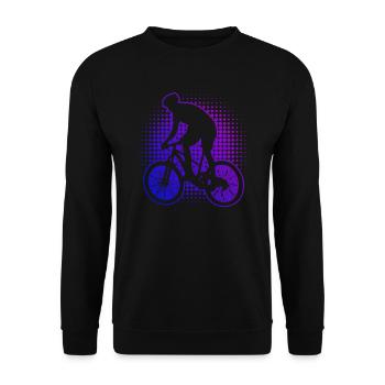Cyclisme VTT VTT Femmes - Sweat-shirt Unisexe - noir - Devant - Alina (178cm) & Michal (187cm)