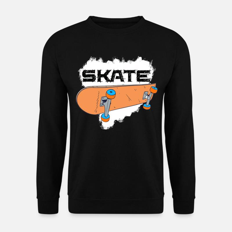 Skateboard Design for Skaters - Unisex Sweatshirt - black