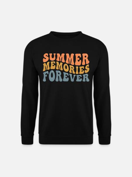 Summer Memories - Unisex Sweatshirt - black