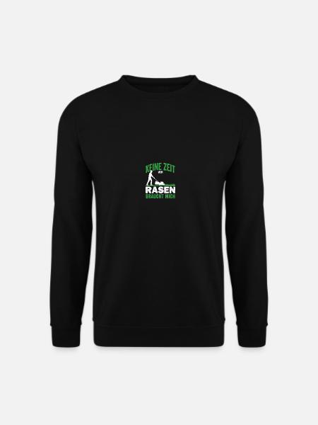 Gartenfreunde Rasenflüsterer Platzwart Geschenk - Unisex Pullover - Schwarz