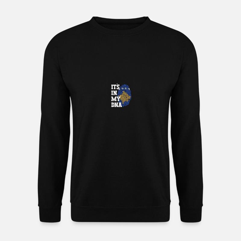 Kosovo Flagge Fahne Trikot Kosovarisch Geschenk - Unisex Pullover - Schwarz