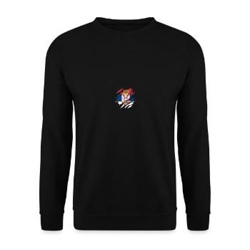 Serbie Drapeau serbe Srbija Serbes Cadeau - Sweat-shirt Unisexe - noir - Devant - Alina (178cm) & Michal (187cm)