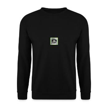 Techno Music Raver Electro Musik DJ Discjokey - Unisex Sweatshirt - black - Front - Alina (178cm) & Michal (187cm)