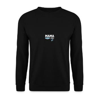 Expectant Mom 2023 Announce Pregnancy - Unisex Sweatshirt - black - Front - Alina (178cm) & Michal (187cm)