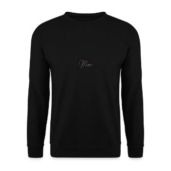 Expectant Mom 2023 Announce Pregnancy - Unisex Sweatshirt - black - Front - Alina (178cm) & Michal (187cm)