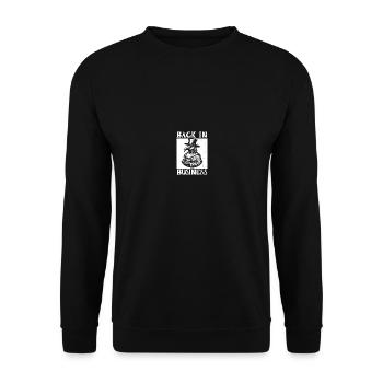 Plague Doctor Plague Doctor Doctor Medieval - Unisex Sweatshirt - black - Front - Alina (178cm) & Michal (187cm)