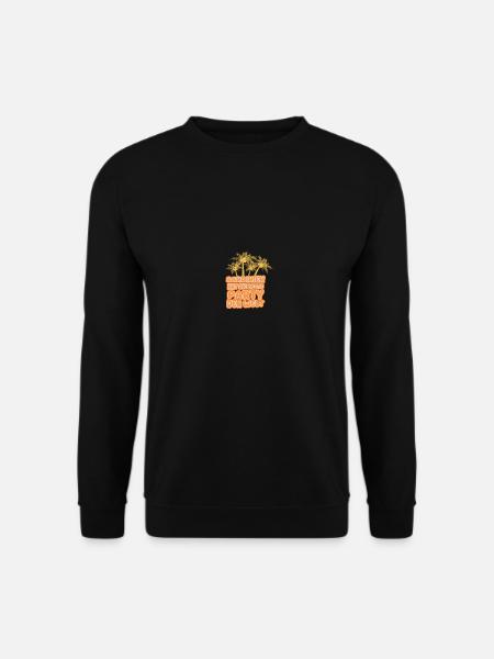 La Sardaigne comme vacances - Sweat-shirt Unisexe - noir