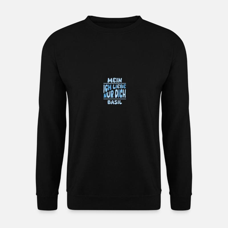 Basil - Unisex Sweatshirt - black