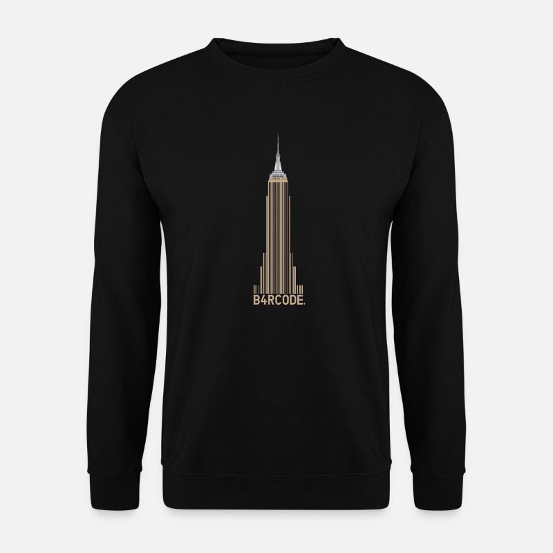 B4RCODE. New York - Unisex Pullover - Schwarz