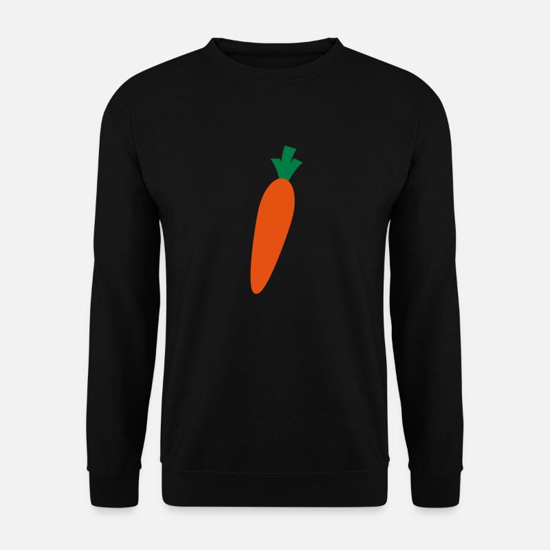 Die Marktplatzmöhre - Unisex Pullover - Schwarz