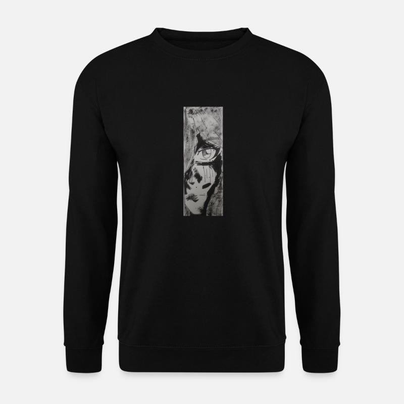 Violets Blick - Unisex Pullover - Schwarz
