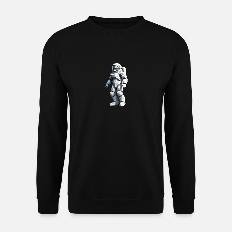 Astronaut - Beruf Design Sticker - Unisex Pullover - Schwarz