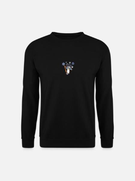 Winter penguin - Unisex Sweatshirt - black