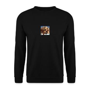 😂😂😂Cookies - Unisex Pullover - Schwarz - Vorne - Alina (178cm) & Michal (187cm)