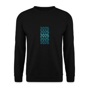 Baccalauréat 2025 - Sweat-shirt Unisexe - noir - Devant - Alina (178cm) & Michal (187cm)