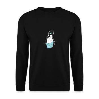 Fan d’idoles Kpop J’ai un petit ami K Amant de drame I - Sweat-shirt Unisexe - noir - Devant - Alina (178cm) & Michal (187cm)