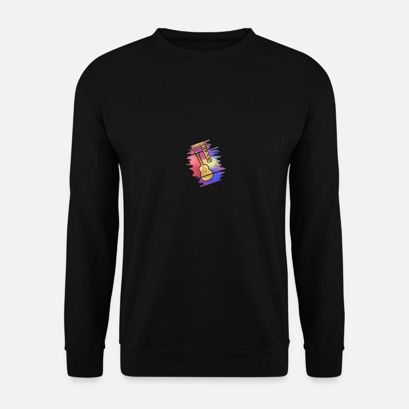 Klaas als Guitar - Unisex Pullover - Schwarz