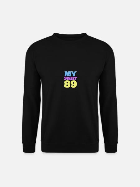 Sweet 89 - Unisex Sweatshirt - black