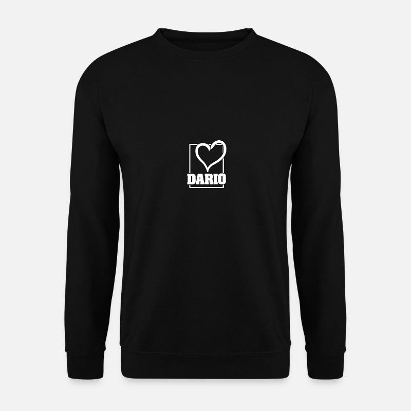 Dario - Unisex Pullover - Schwarz