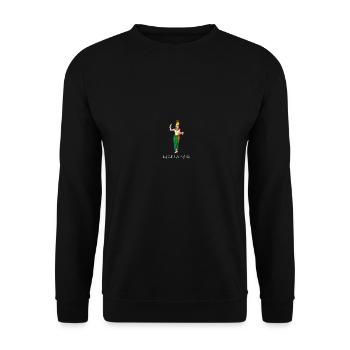 Cambodia Tradition Dance Khmer Apsara I Gift - Unisex Sweatshirt - black - Front - Alina (178cm) & Michal (187cm)