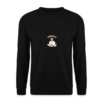 Philippinen Filipina Stolz Flagge Pinay I Geschenk - Unisex Pullover - Schwarz - Vorne - Alina (178cm) & Michal (187cm)