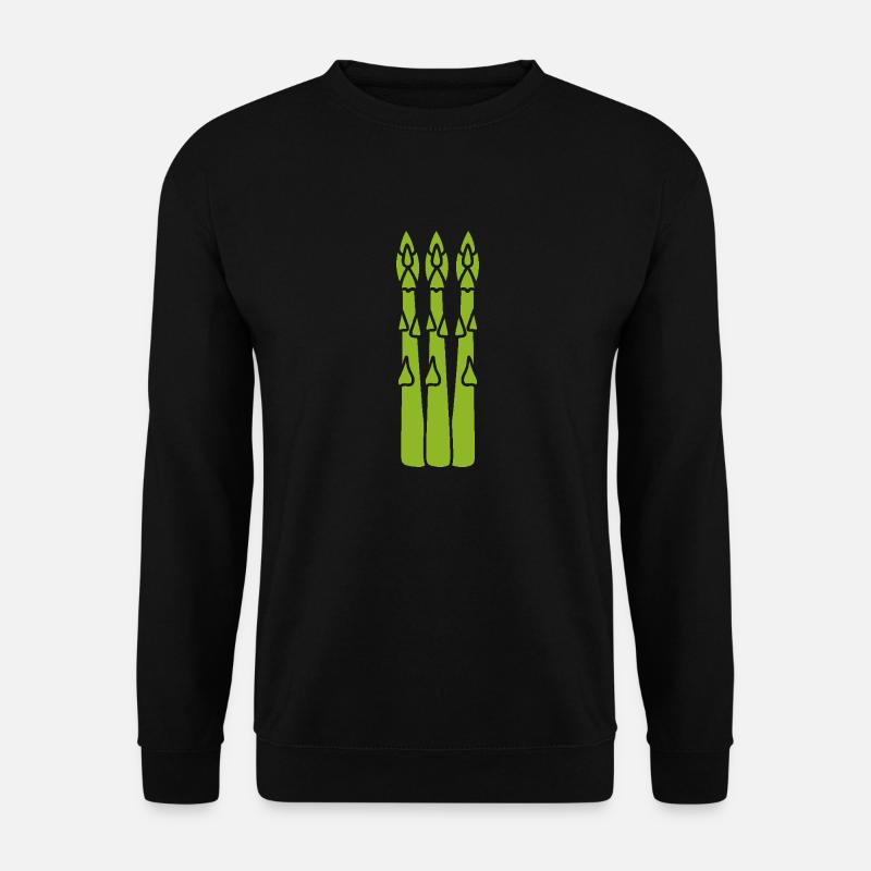 asparagus - Unisex Sweatshirt - black