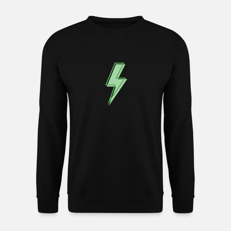 Grünes Licht - Unisex Pullover - Schwarz