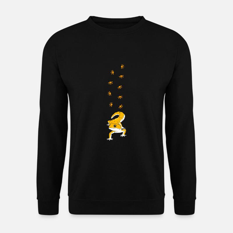 Leopard Gecko - Unisex Pullover - Schwarz