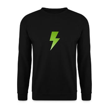 Electric - Unisex Sweatshirt - black - Front - Alina (178cm) & Michal (187cm)