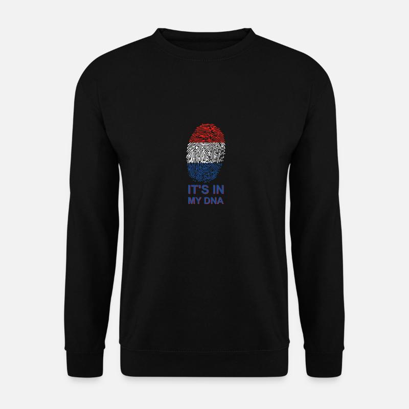 Holland Niederlande DNA - Unisex Pullover - Schwarz