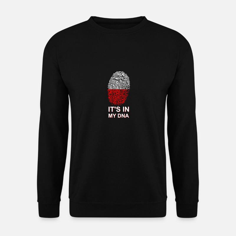 Polen DNA - Unisex Pullover - Schwarz