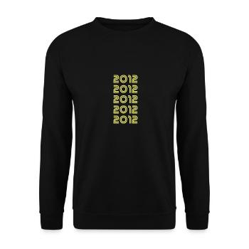 Style 2012 - Unisex Pullover - Schwarz - Vorne - Alina (178cm) & Michal (187cm)