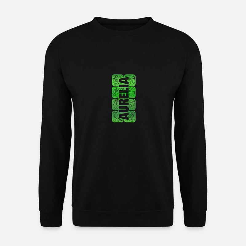 Vorname Aurelia - Unisex Pullover - Schwarz