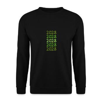Chefkoch 2028 - Unisex Pullover - Schwarz - Vorne - Alina (178cm) & Michal (187cm)