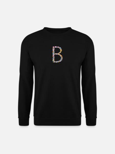 B FLOWERS - Unisex Pullover - Schwarz