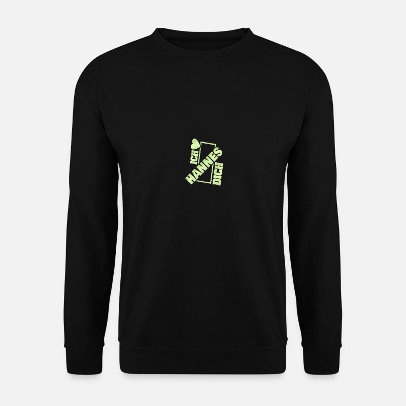 Couple Hannes - Unisex Sweatshirt - black