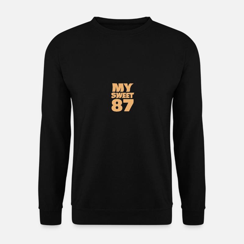 87 - Unisex Pullover - Schwarz