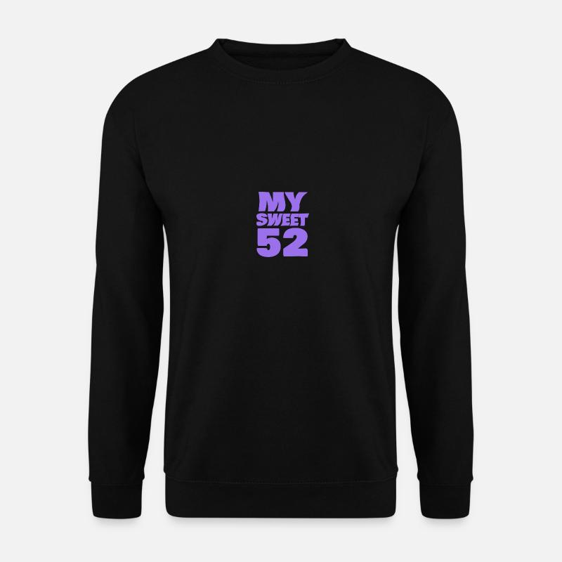 Age 52 - Unisex Sweatshirt - black