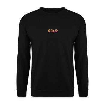 Yucatan Mexico Hibiscus Souvenir Vacation - Unisex Sweatshirt - black - Front - Alina (178cm) & Michal (187cm)