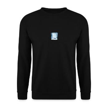 Glaçon - Sweat-shirt Unisexe - noir - Devant - Alina (178cm) & Michal (187cm)